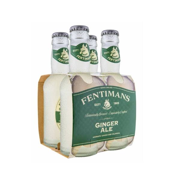 Pastelería Francesa Hirondelle - Ginger Ale - Pack (4u) - Fentimans -  - Ginger ale a la antigua con jengibre natural, para tomarse solo o mezclar con coctelería. Pack 4 unidades
